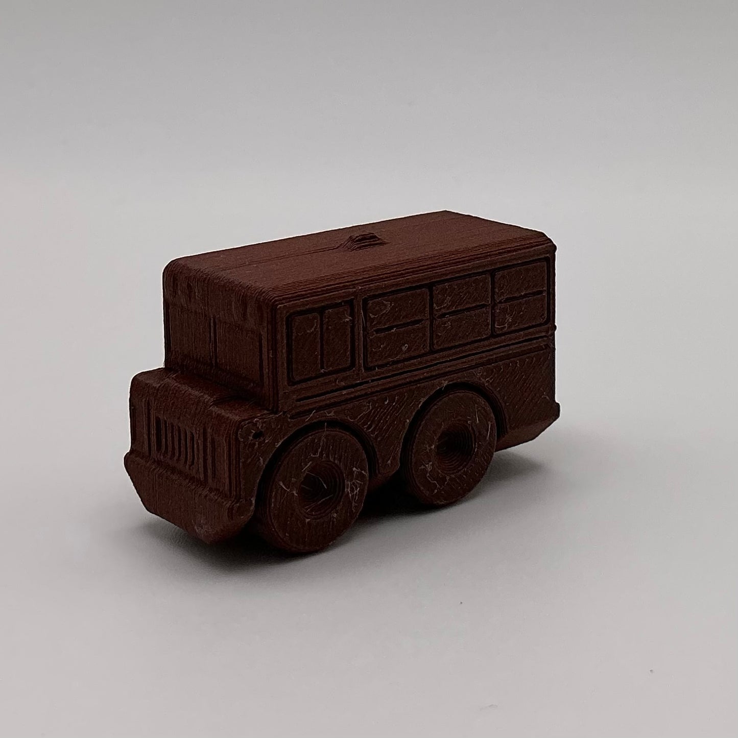School Bus Mini Transport Vehicle Wood PLA