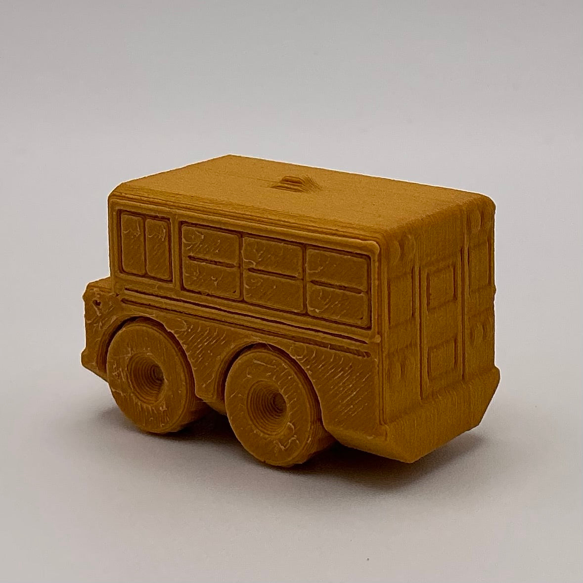 School Bus Mini Transport Vehicle Wood PLA