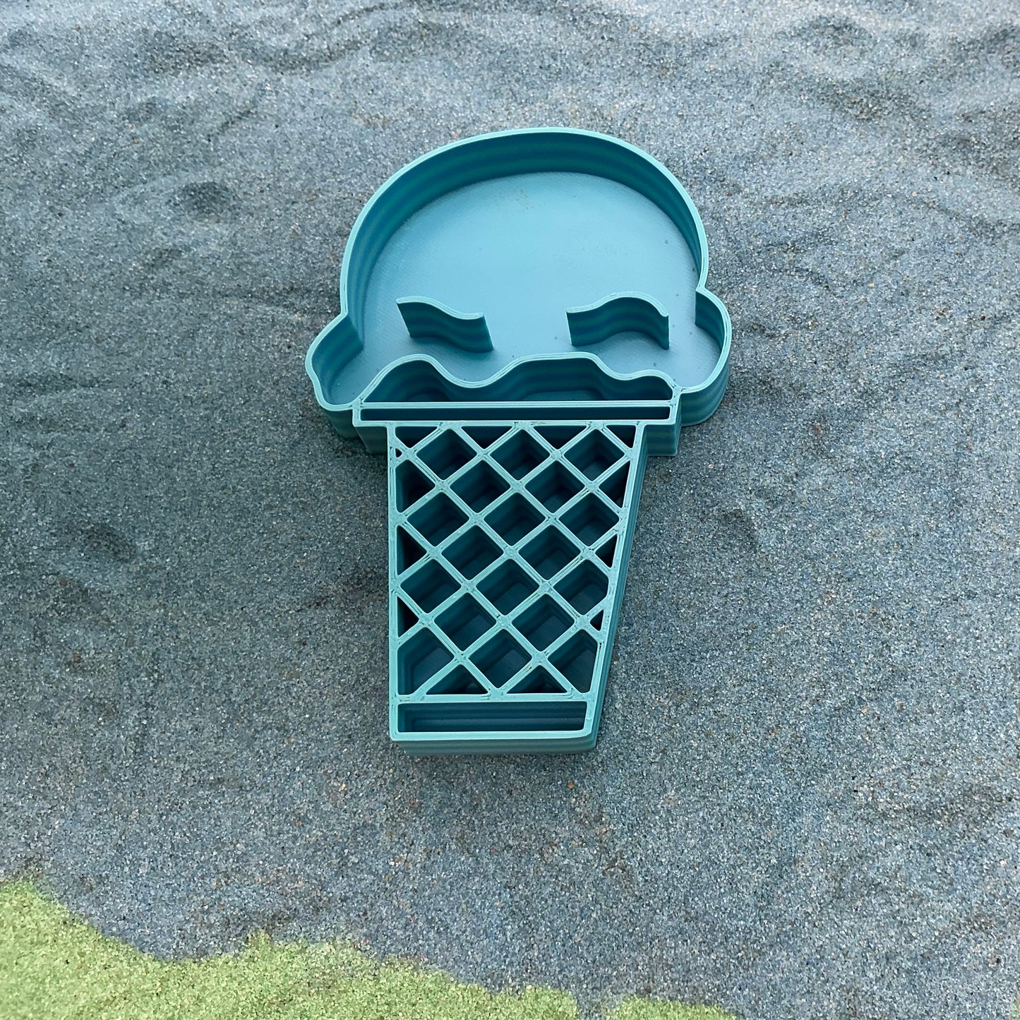 Ice Cream Sand Sensory Filling Trays