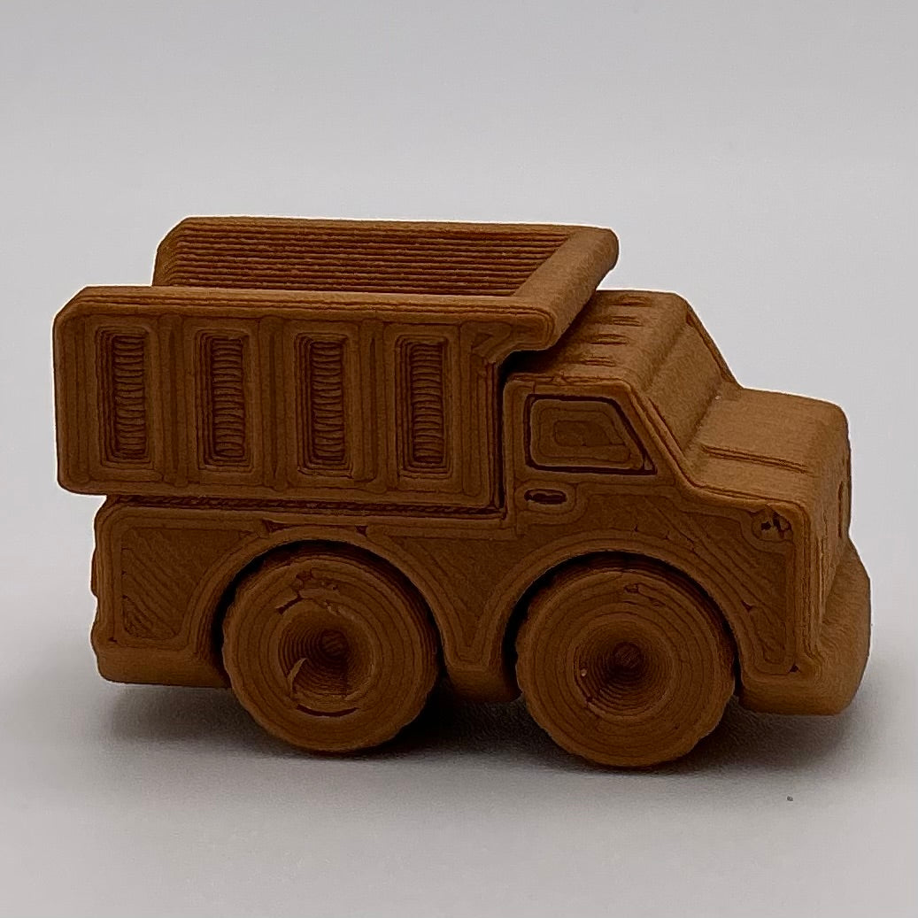 Dump Truck Mini Transport Vehicle Wood PLA