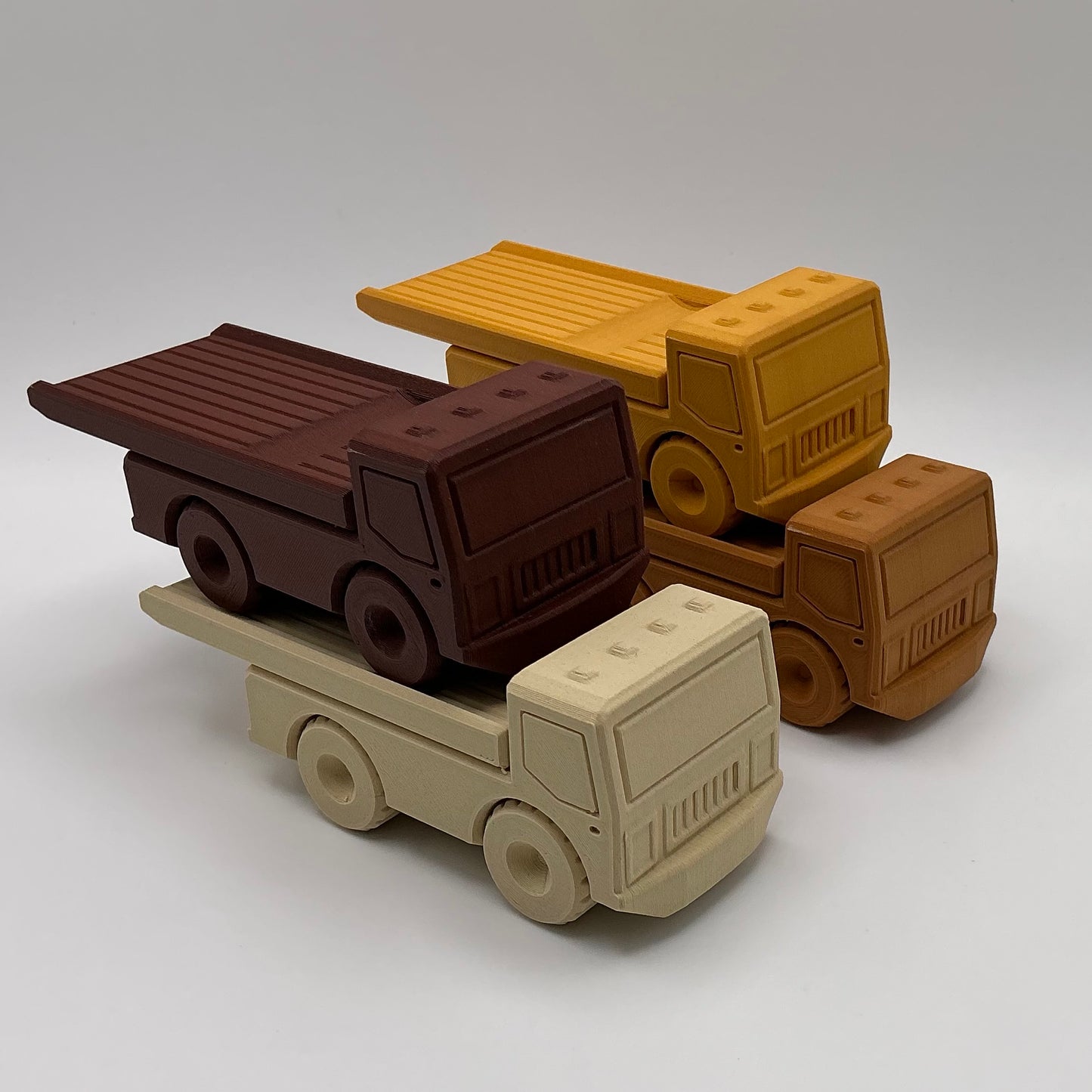 Transport Vehicles in Wood PLA
