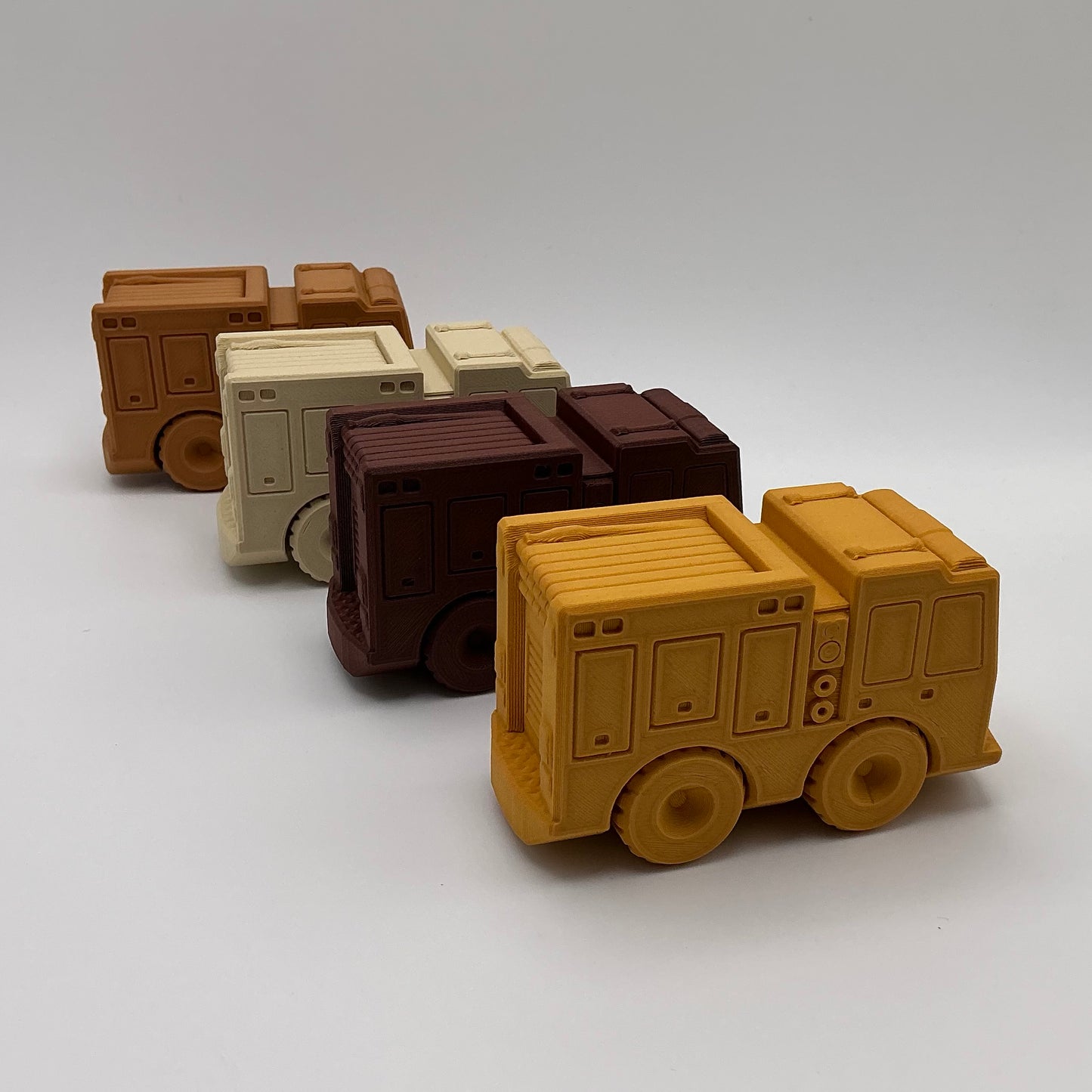 Transport Vehicles in Wood PLA