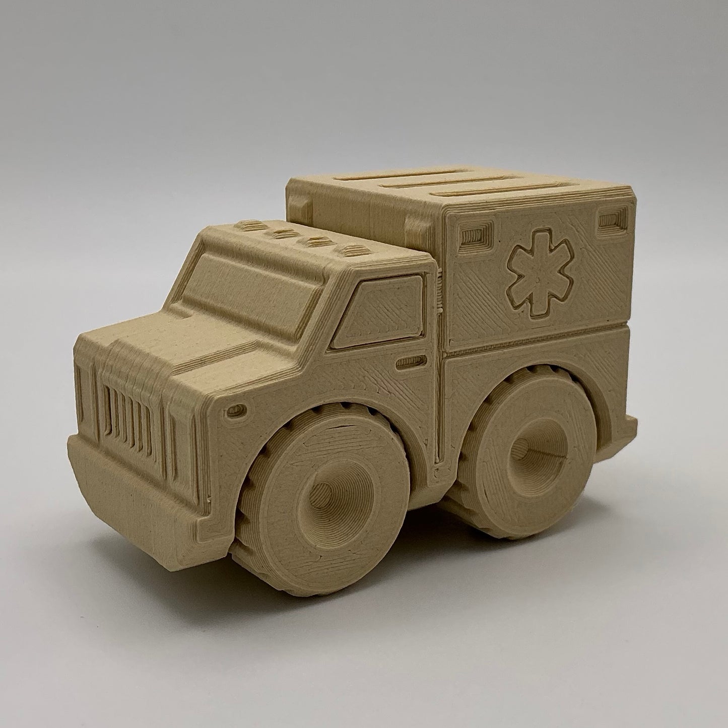 Transport Vehicles in Wood PLA