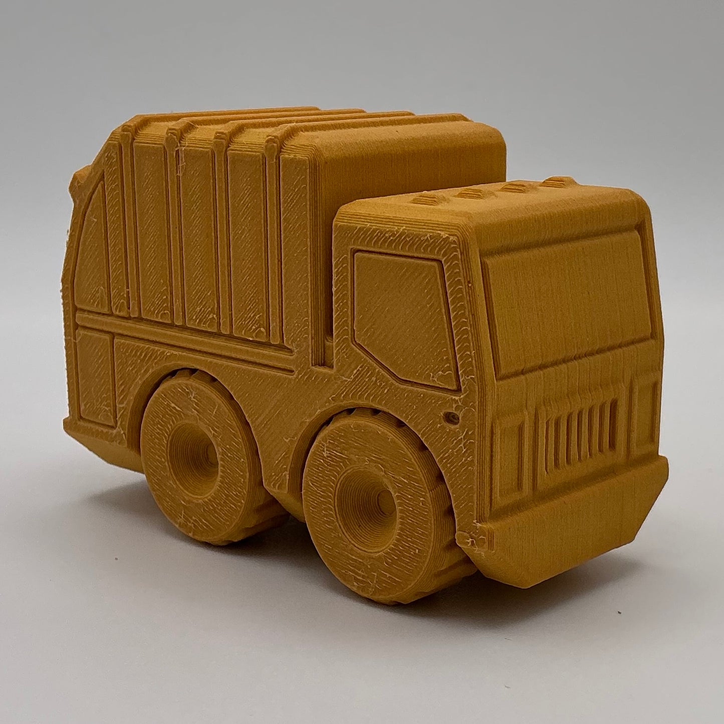 Garbage Truck Transport Vehicle - Wood PLA