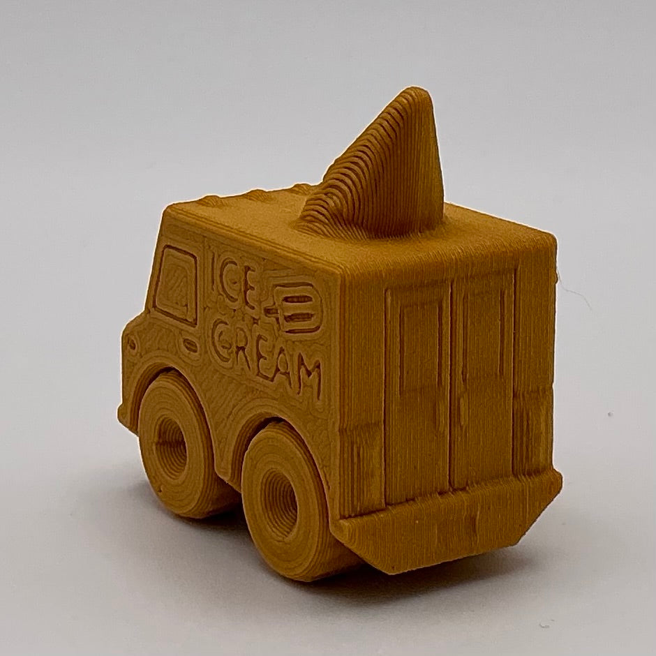Ice Cream Van Mini Transport Vehicle Wood PLA