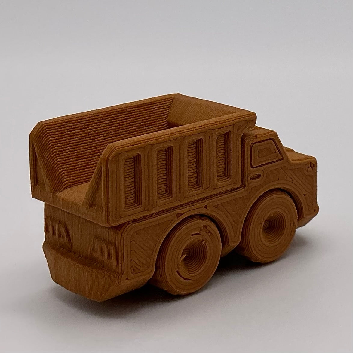 Dump Truck Mini Transport Vehicle Wood PLA