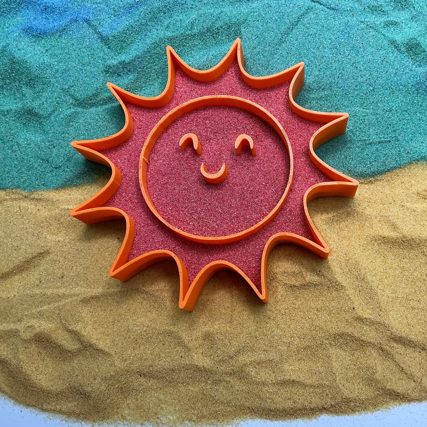 Holiday Sand Sensory Filling Trays