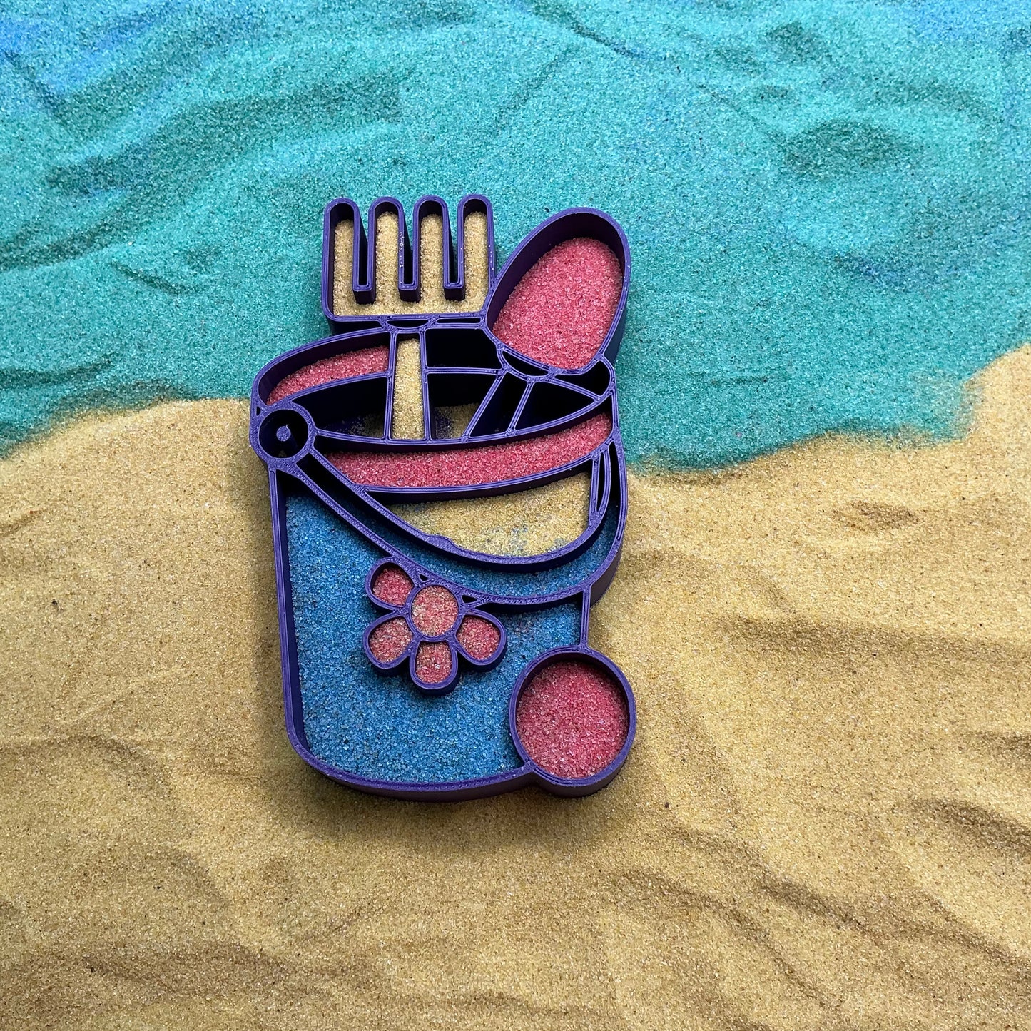 Holiday Sand Sensory Filling Trays