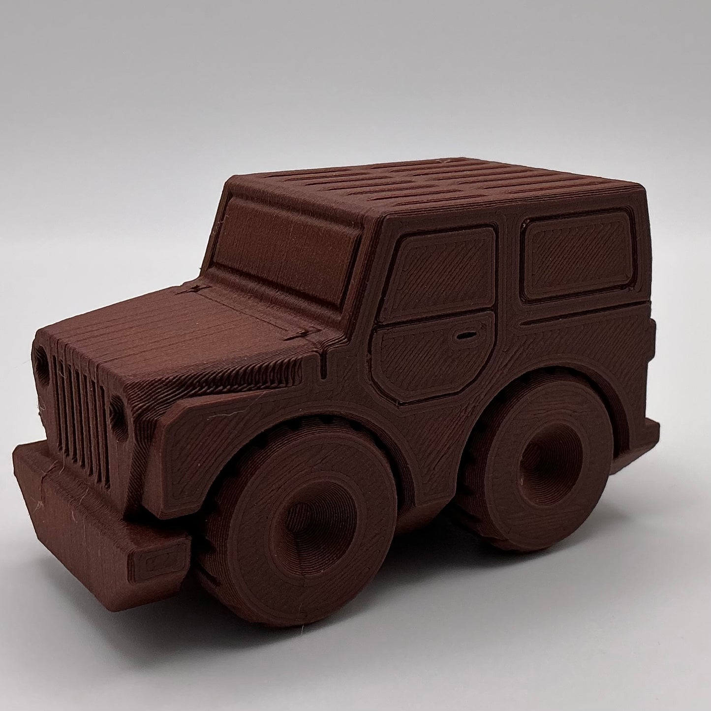 Jeep Hard Top Transport Vehicle Wood PLA