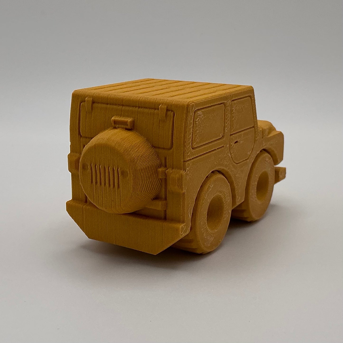 Jeep Hard Top Transport Vehicle Wood PLA