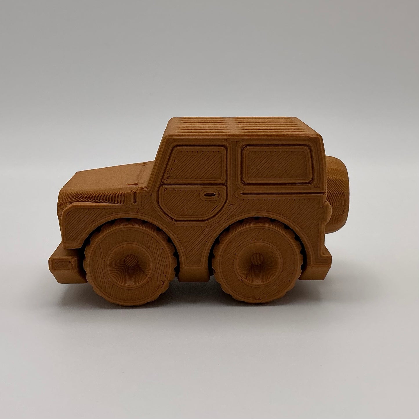 Jeep Hard Top Transport Vehicle Wood PLA