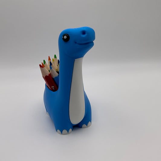 Dinosaur Pencil Holder for Kids 3D Printed T-Rex Desk Organizer Cute Dino Room D - Alternative View