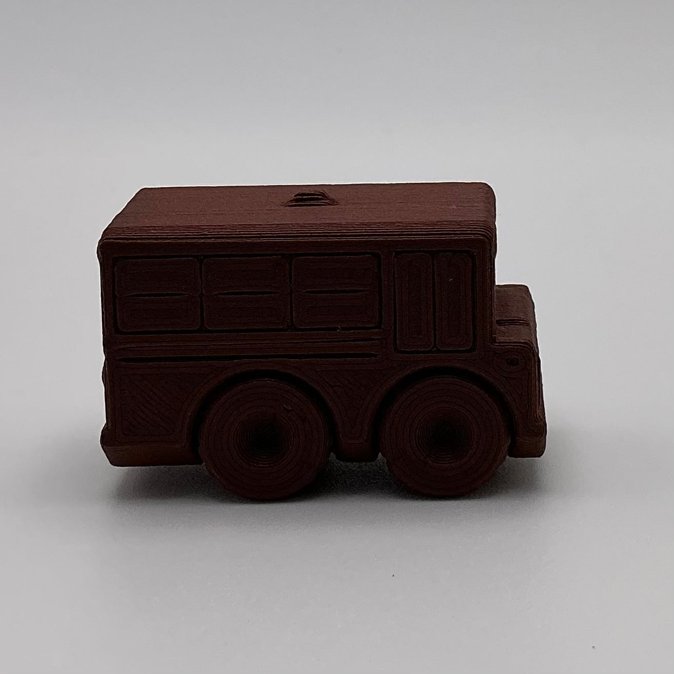 School Bus Mini Transport Vehicle Wood PLA