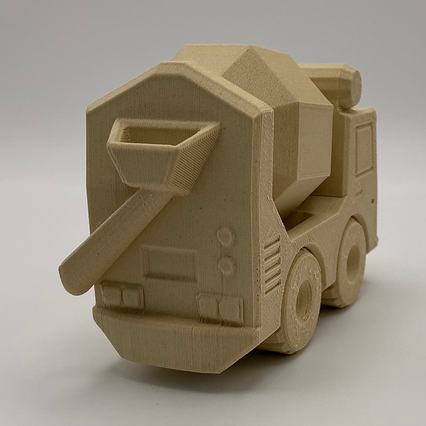 Concrete Mixer Transport Vehicle Wood PLA