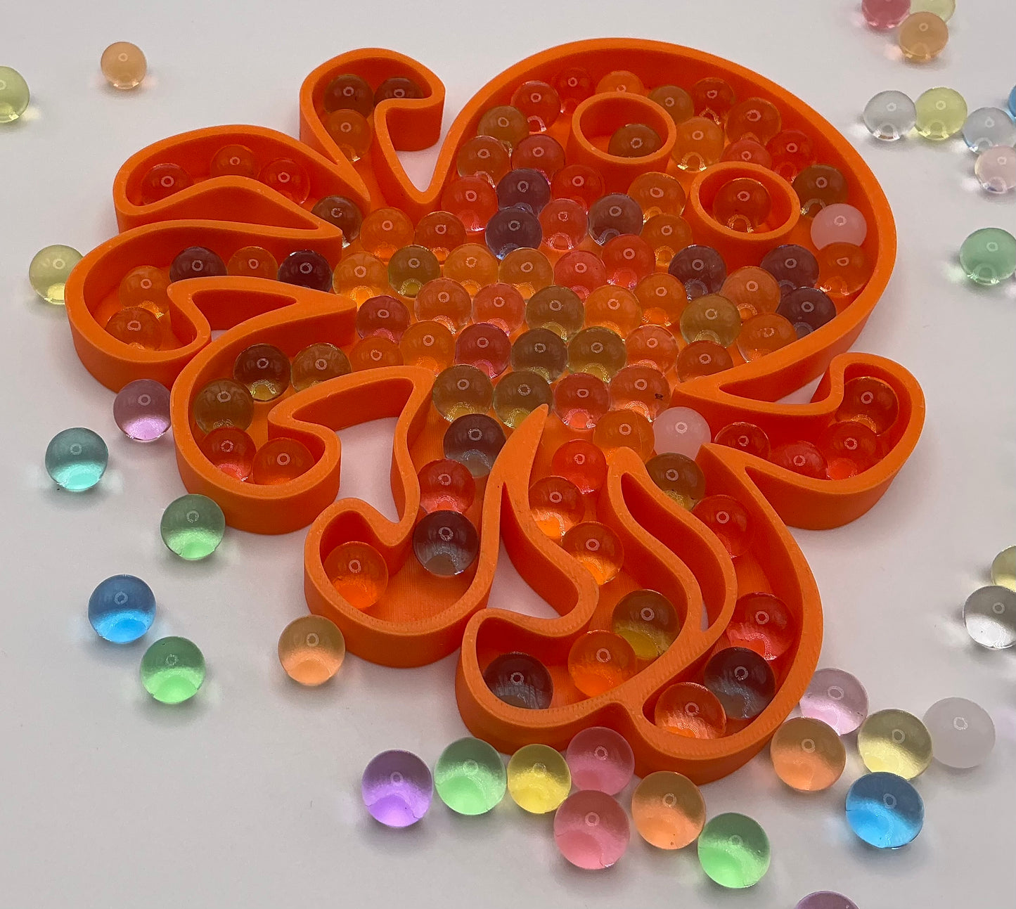 Large Sensory Filling Tray: Octopus