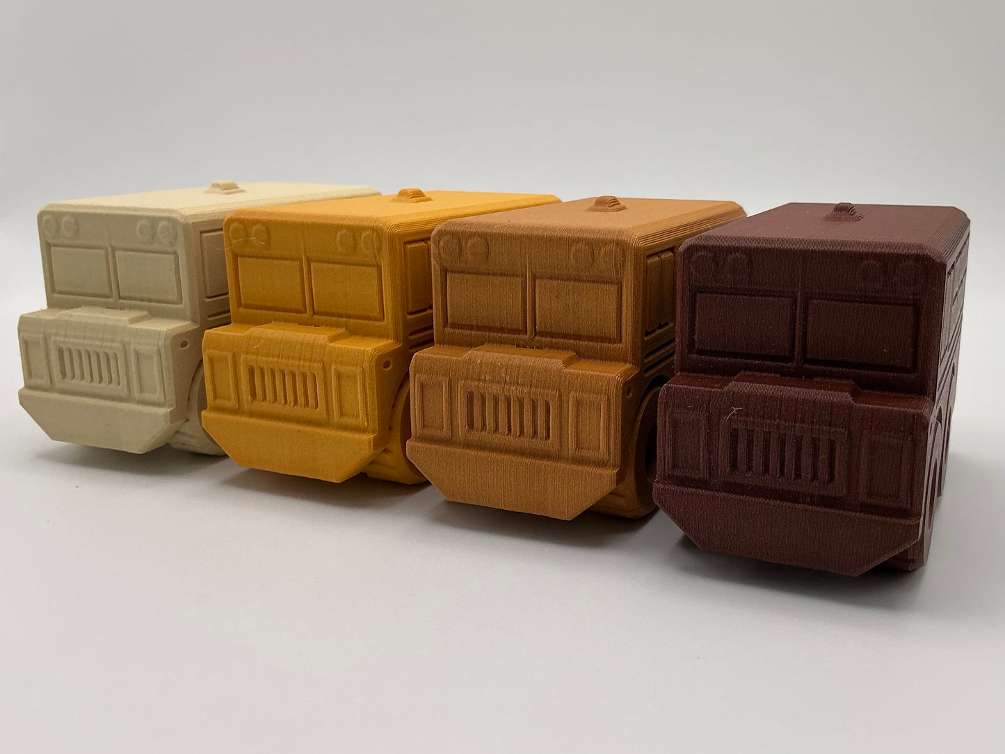 School Bus Transport Vehicle - Wood PLA
