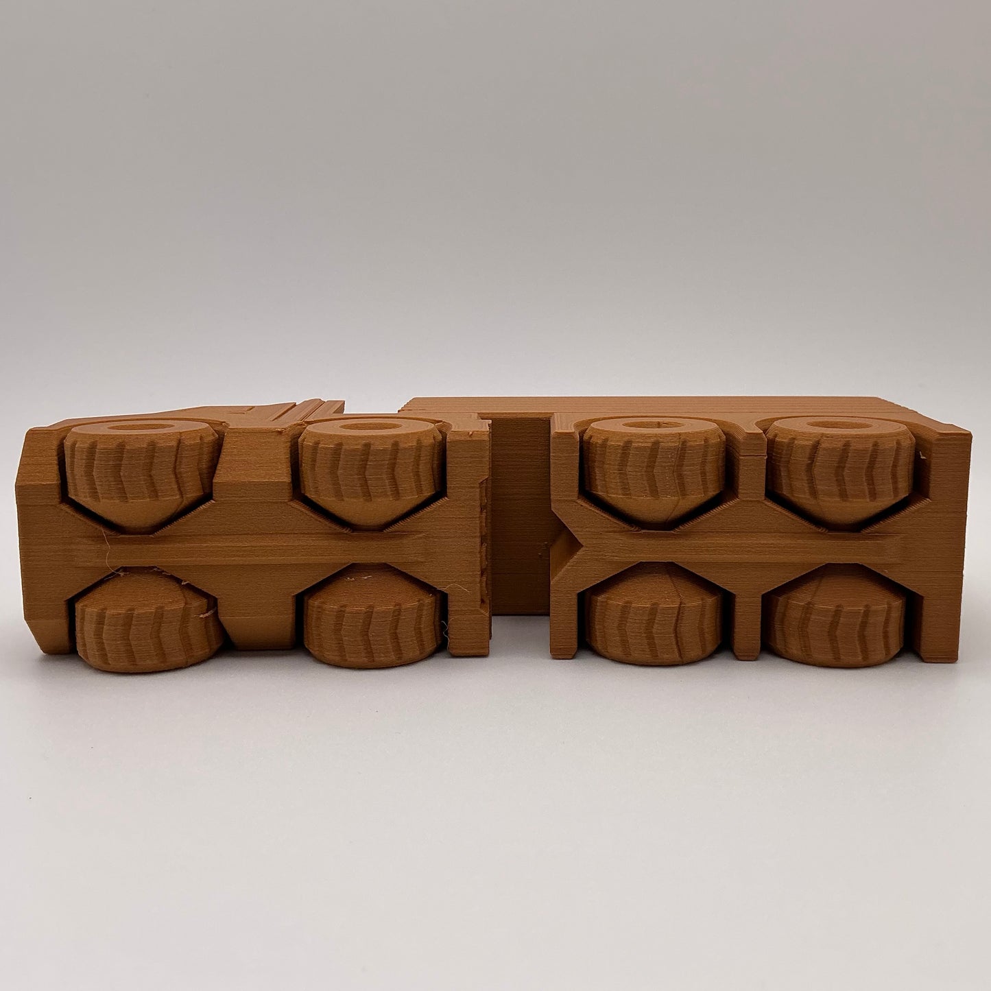 American Semi Truck Transport Vehicle - Wood PLA