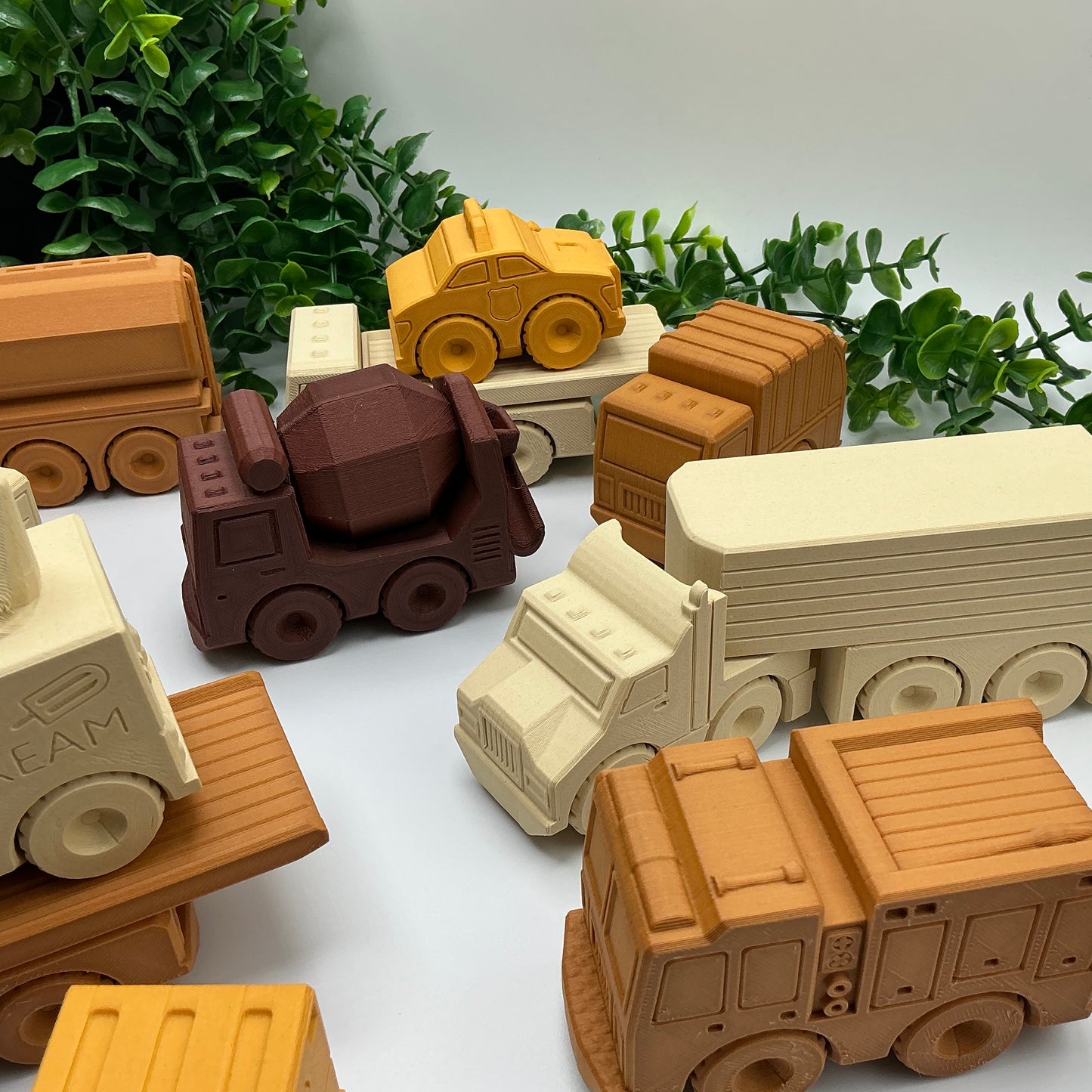 3D Printed Transport Vehicles in Wood PLA - View 70