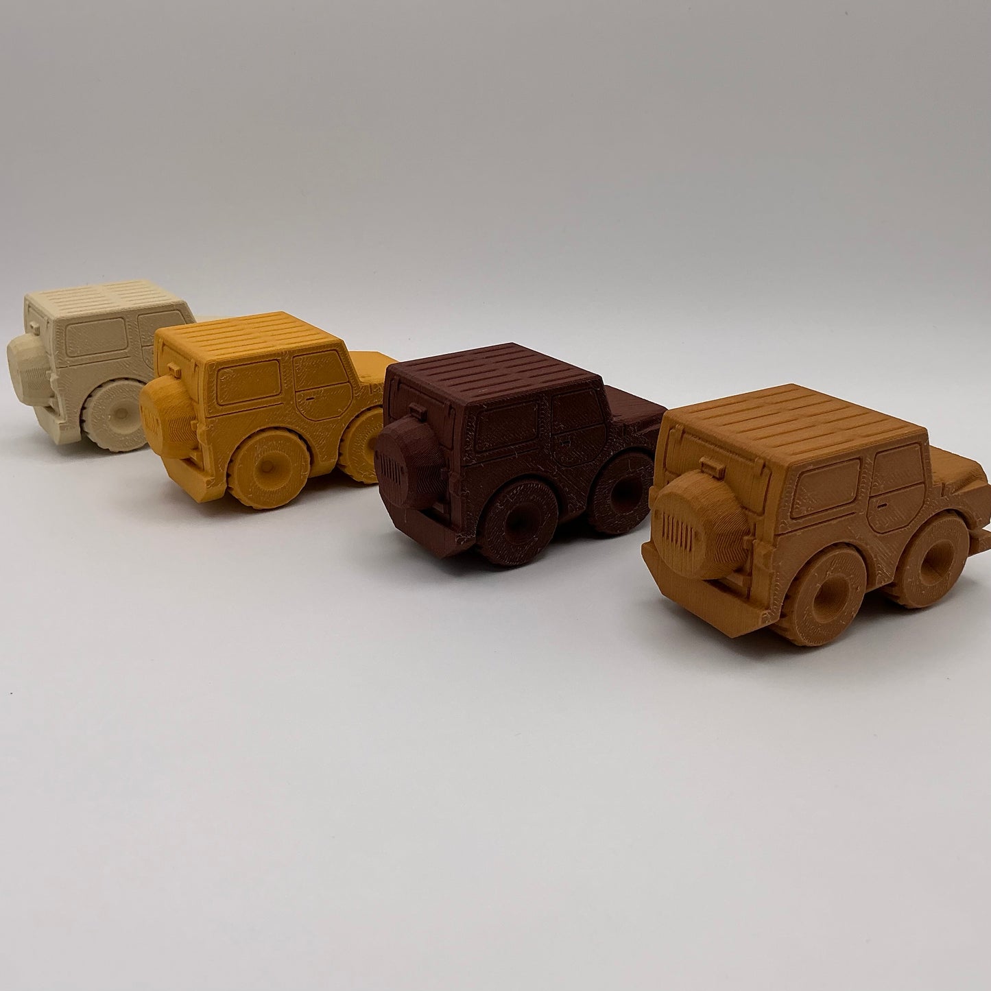 Jeep Hard Top Transport Vehicle Wood PLA