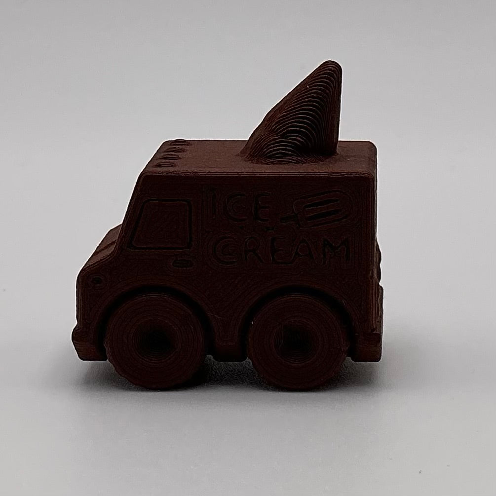 Ice Cream Van Mini Transport Vehicle Wood PLA