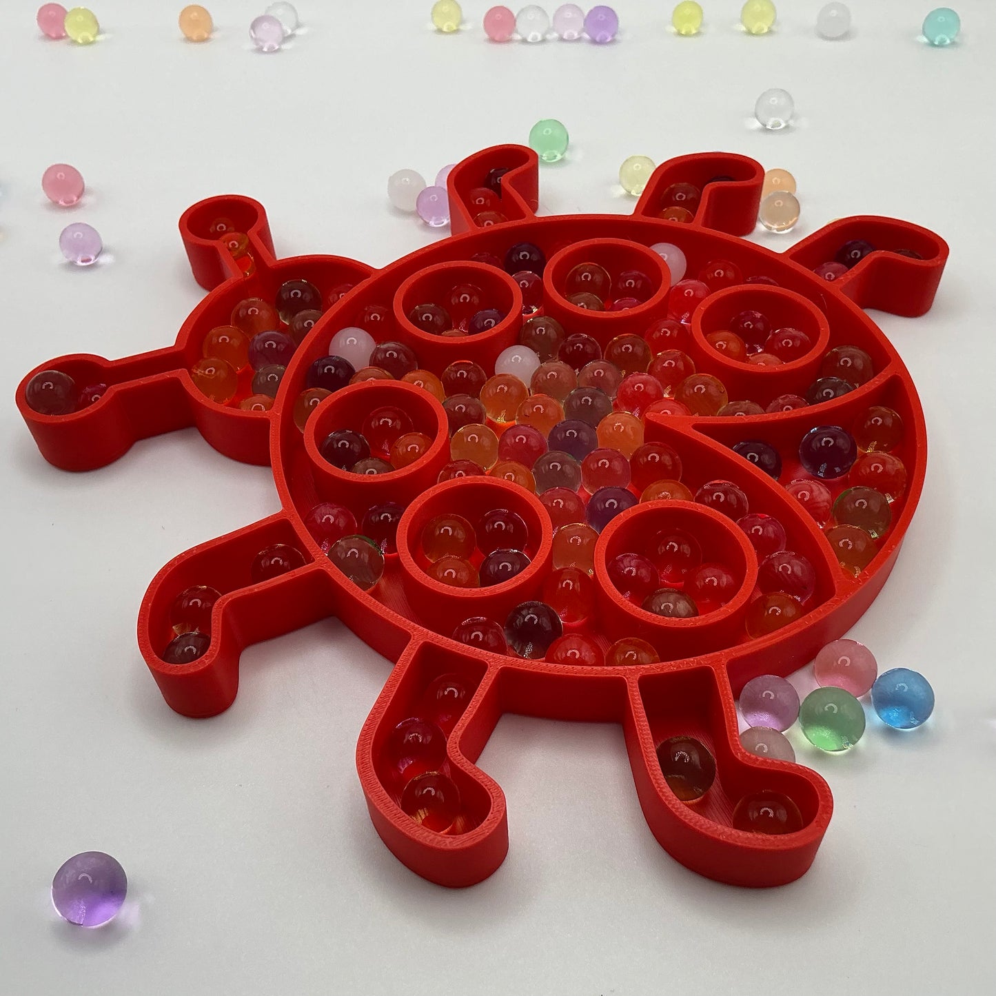 Large Sensory Filling Tray: Ladybug