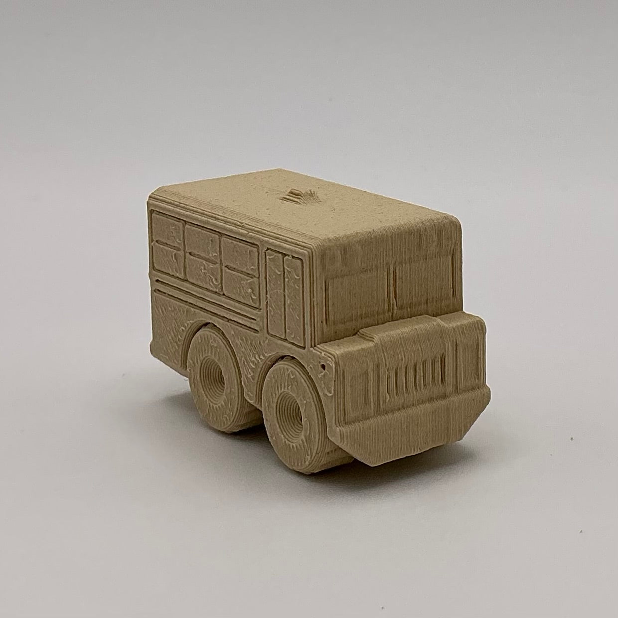School Bus Mini Transport Vehicle Wood PLA