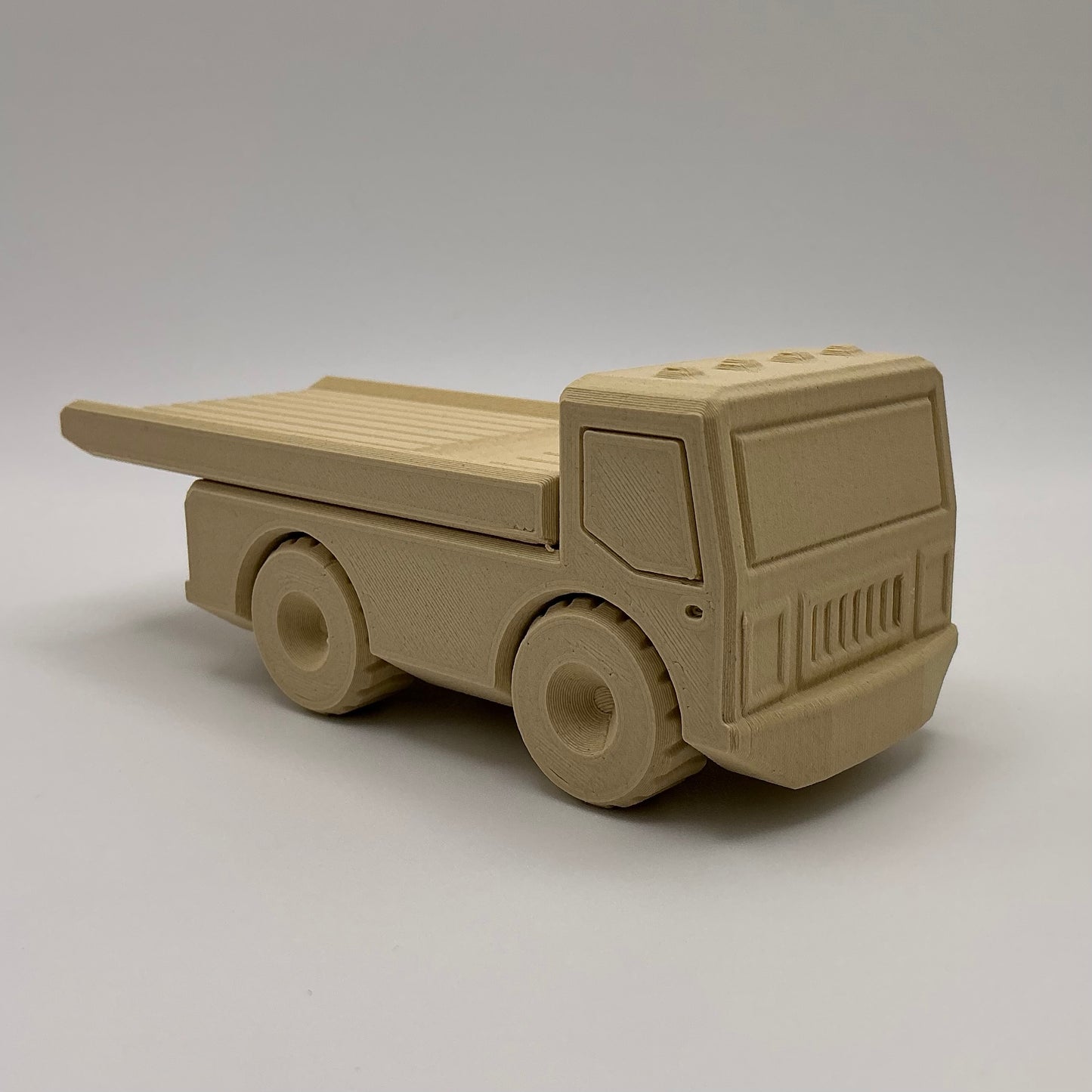 Tow Truck Transport Vehicle Wood PLA