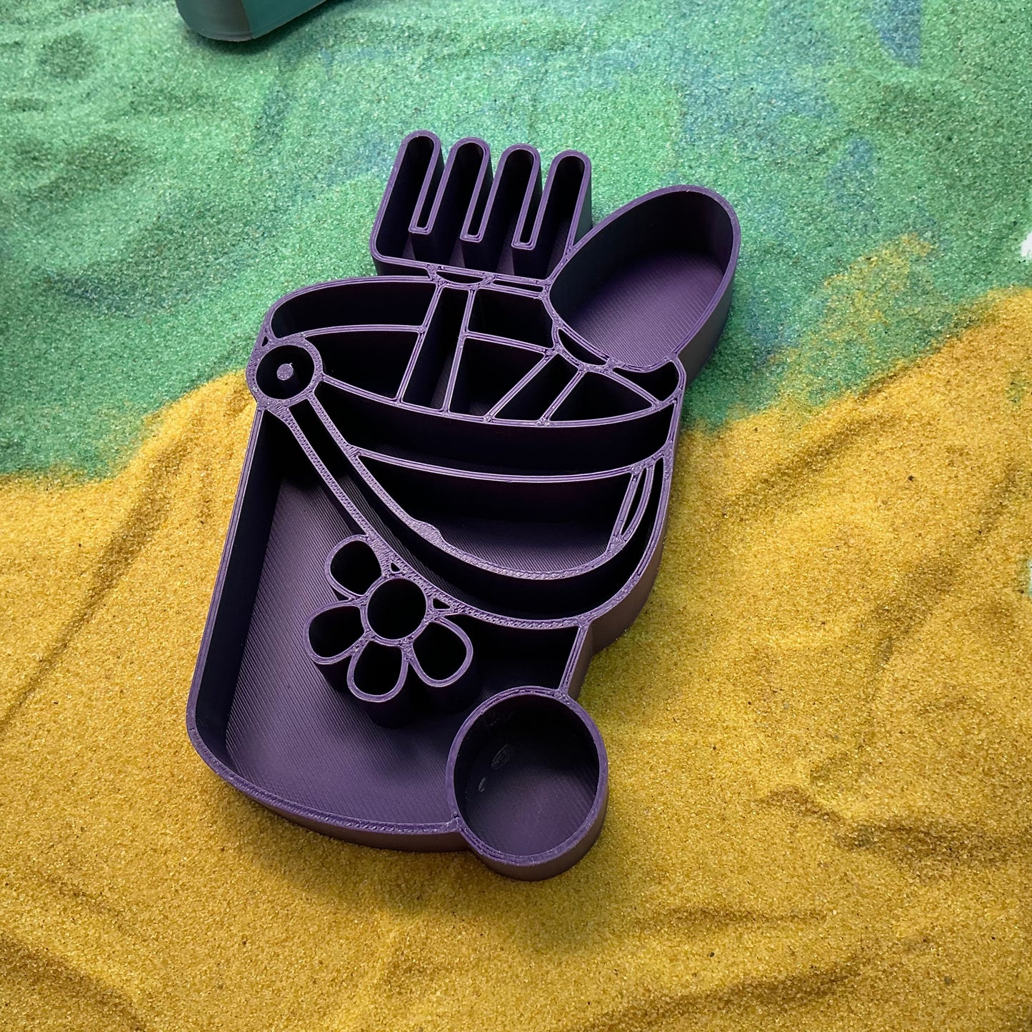 Holiday Sand Sensory Filling Trays