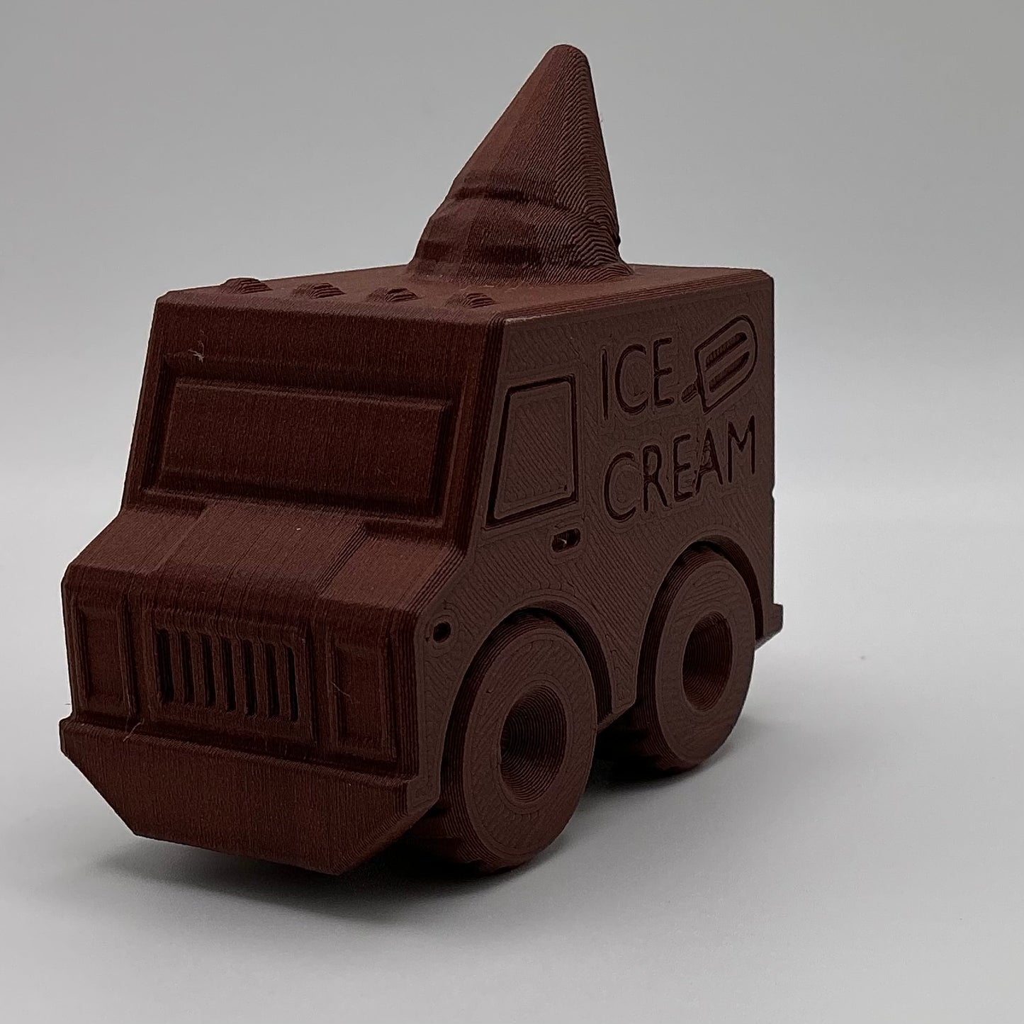 Ice Cream Van Transport Vehicle Wood PLA