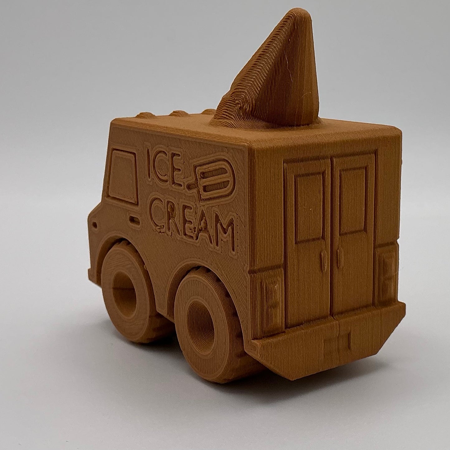 Ice Cream Van Transport Vehicle Wood PLA