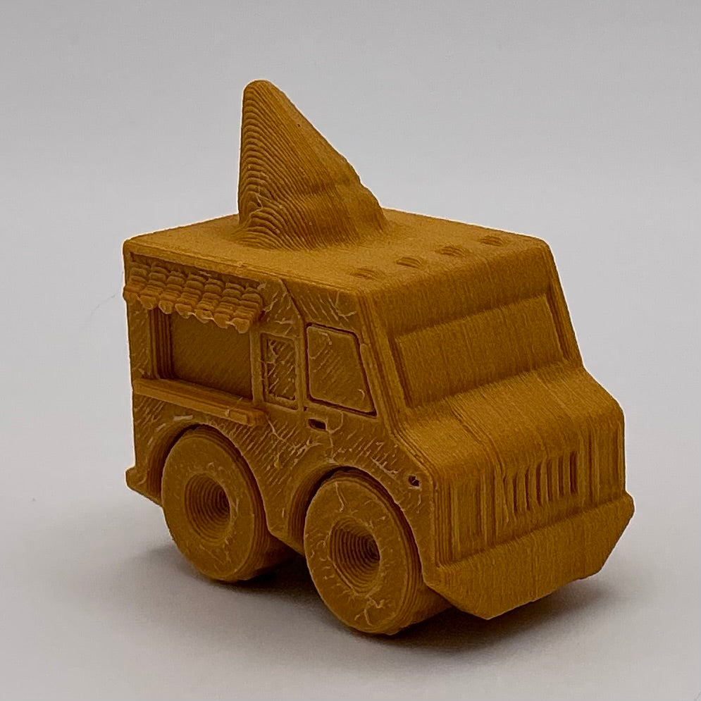 Ice Cream Van Mini Transport Vehicle Wood PLA
