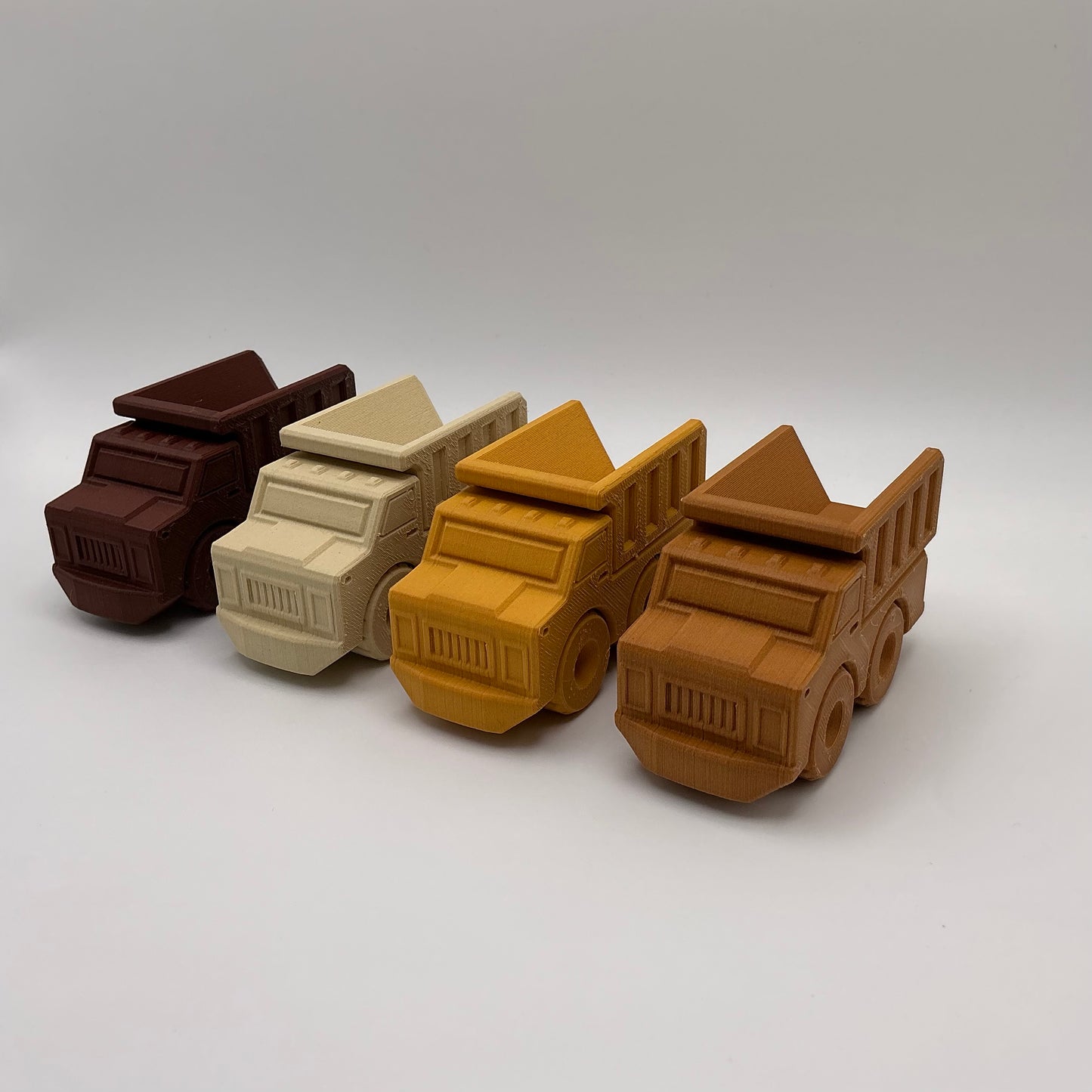 Dump Truck Transport Vehicle Wood PLA