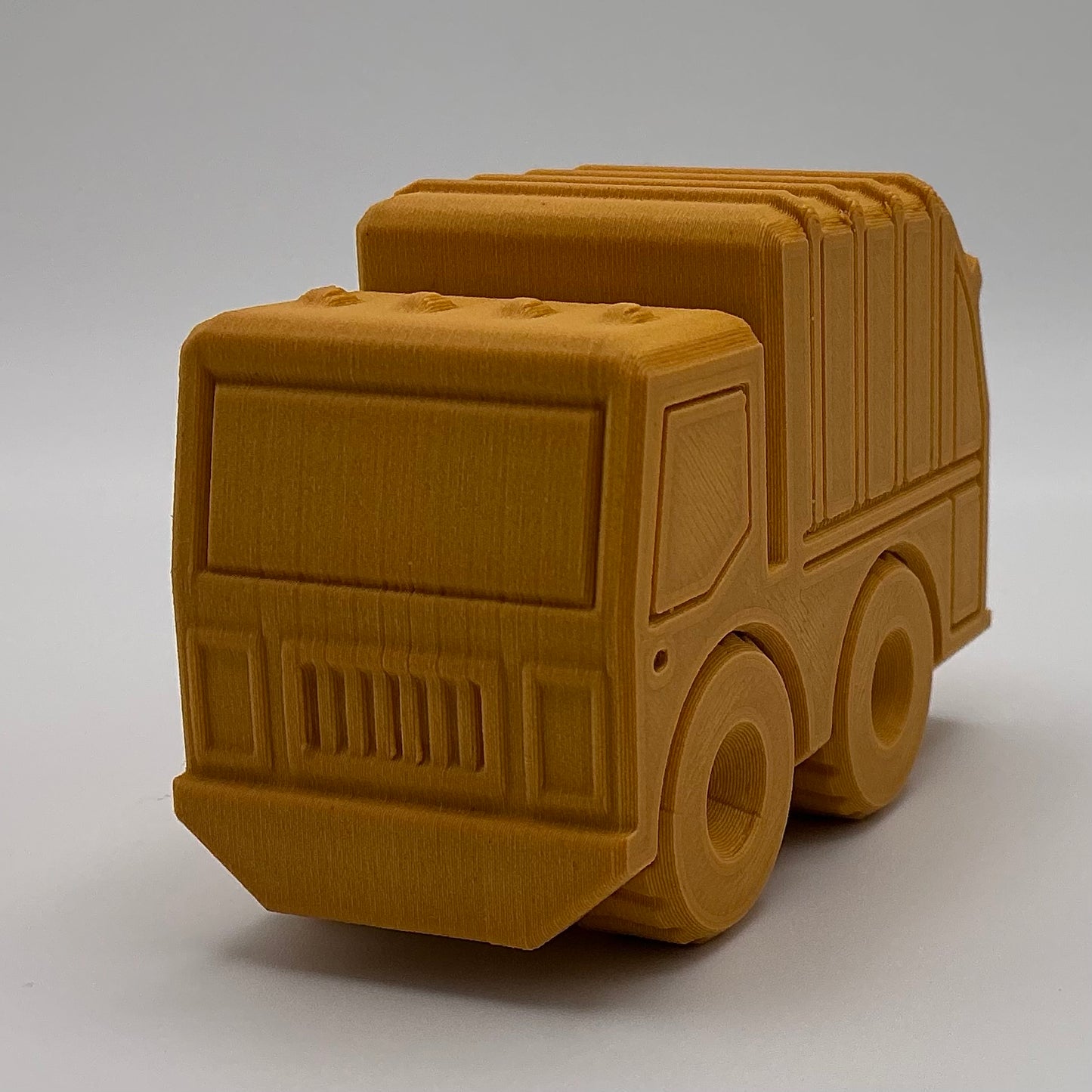 Garbage Truck Transport Vehicle - Wood PLA