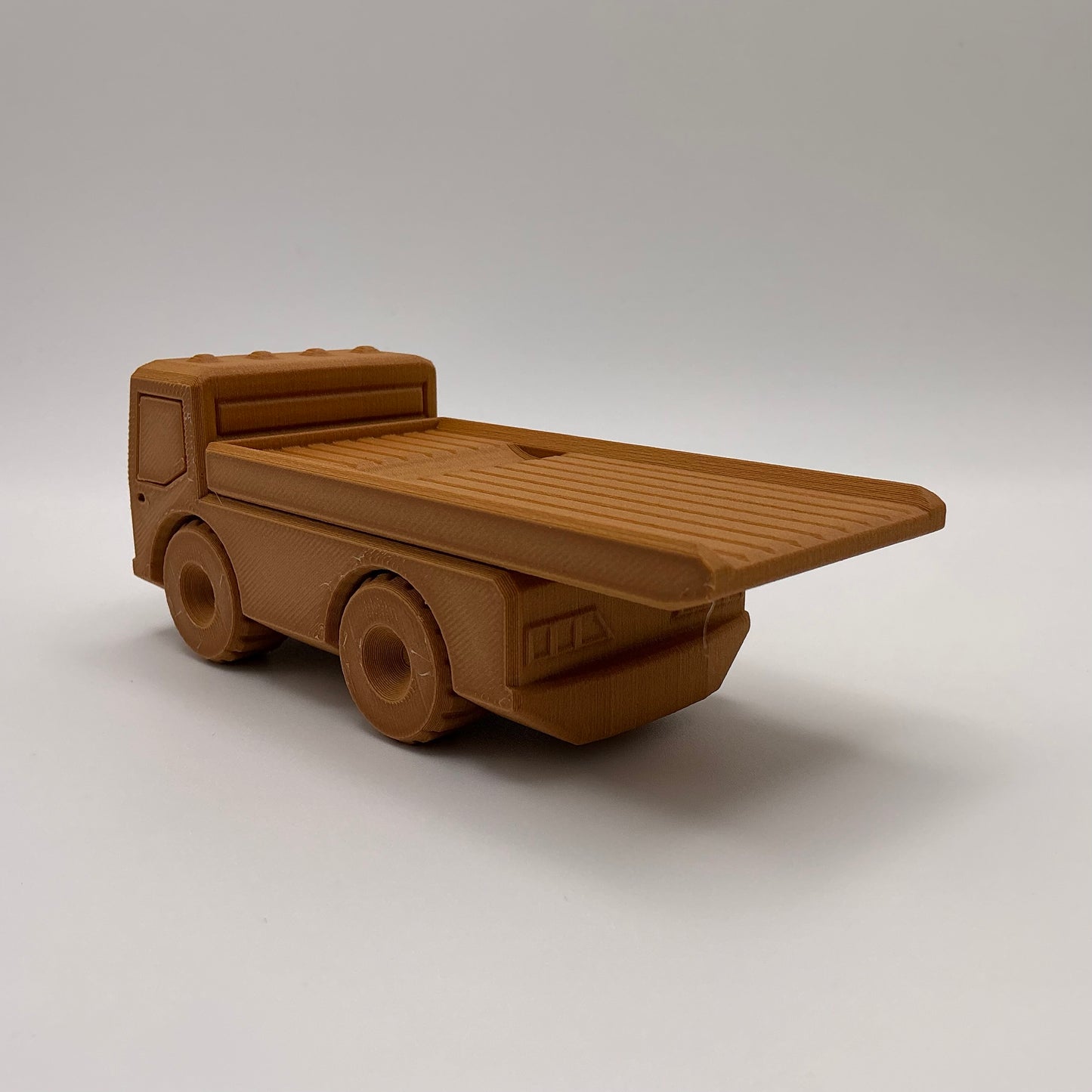 Tow Truck Transport Vehicle Wood PLA