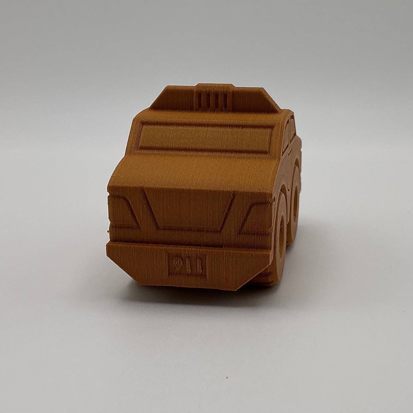 Police Car Transport Vehicle Wood PLA