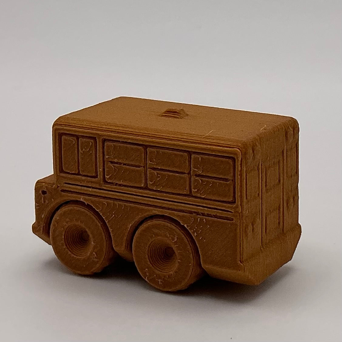School Bus Mini Transport Vehicle Wood PLA