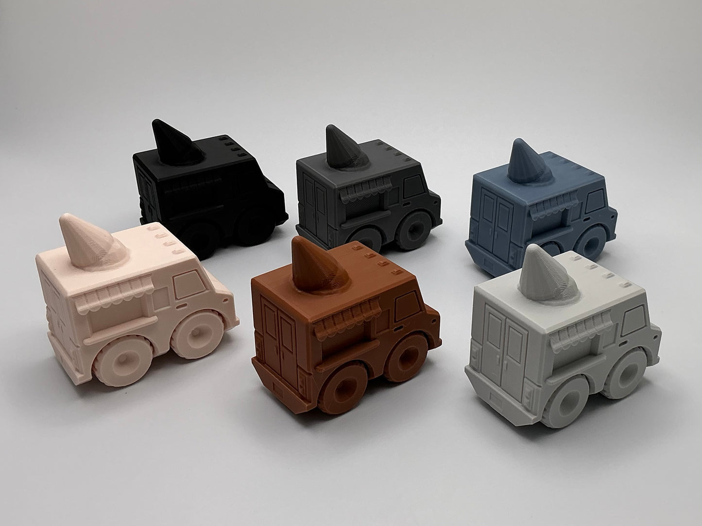 Ice Cream Van Truck Transport Vehicle