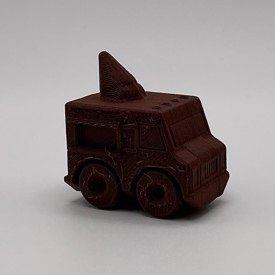 Ice Cream Van Mini Transport Vehicle Wood PLA