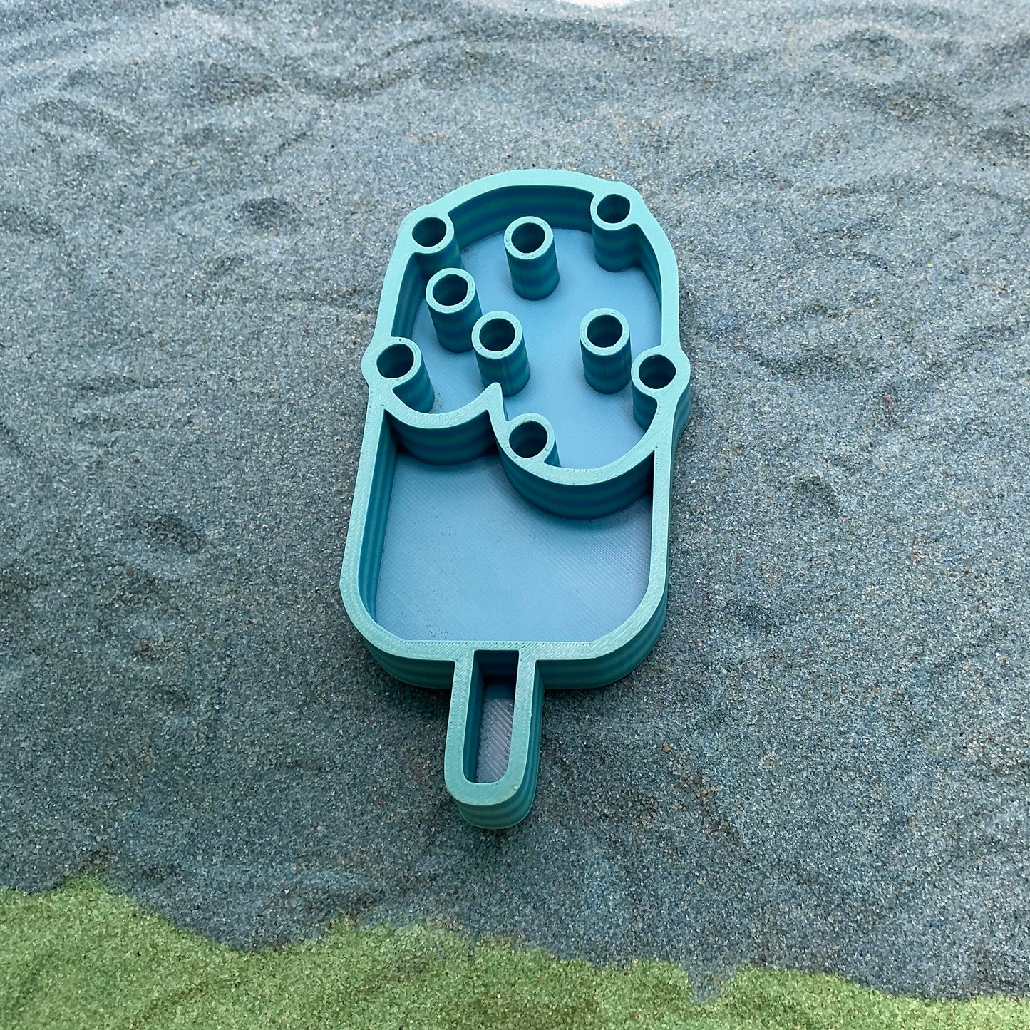 Ice Cream Sand Sensory Filling Trays