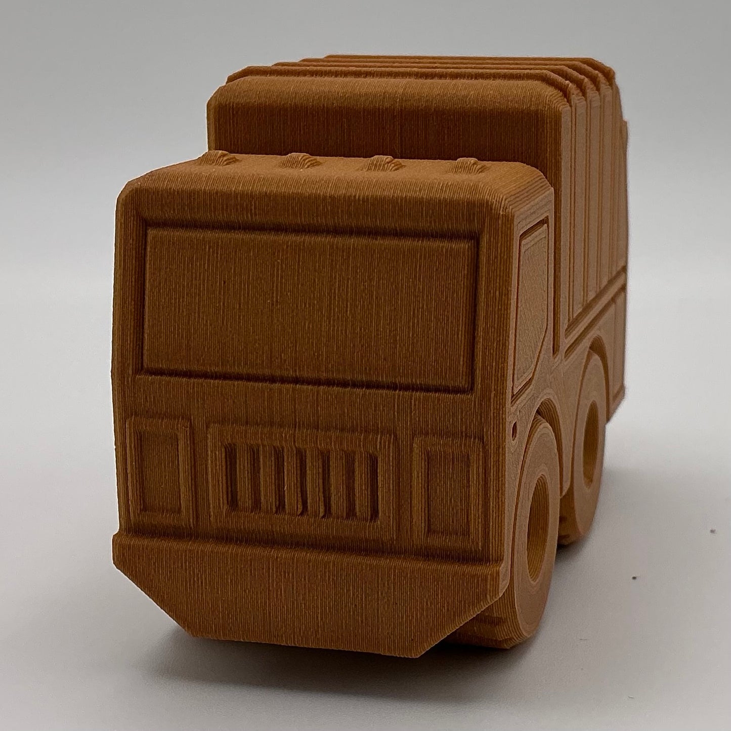 Garbage Truck Transport Vehicle - Wood PLA