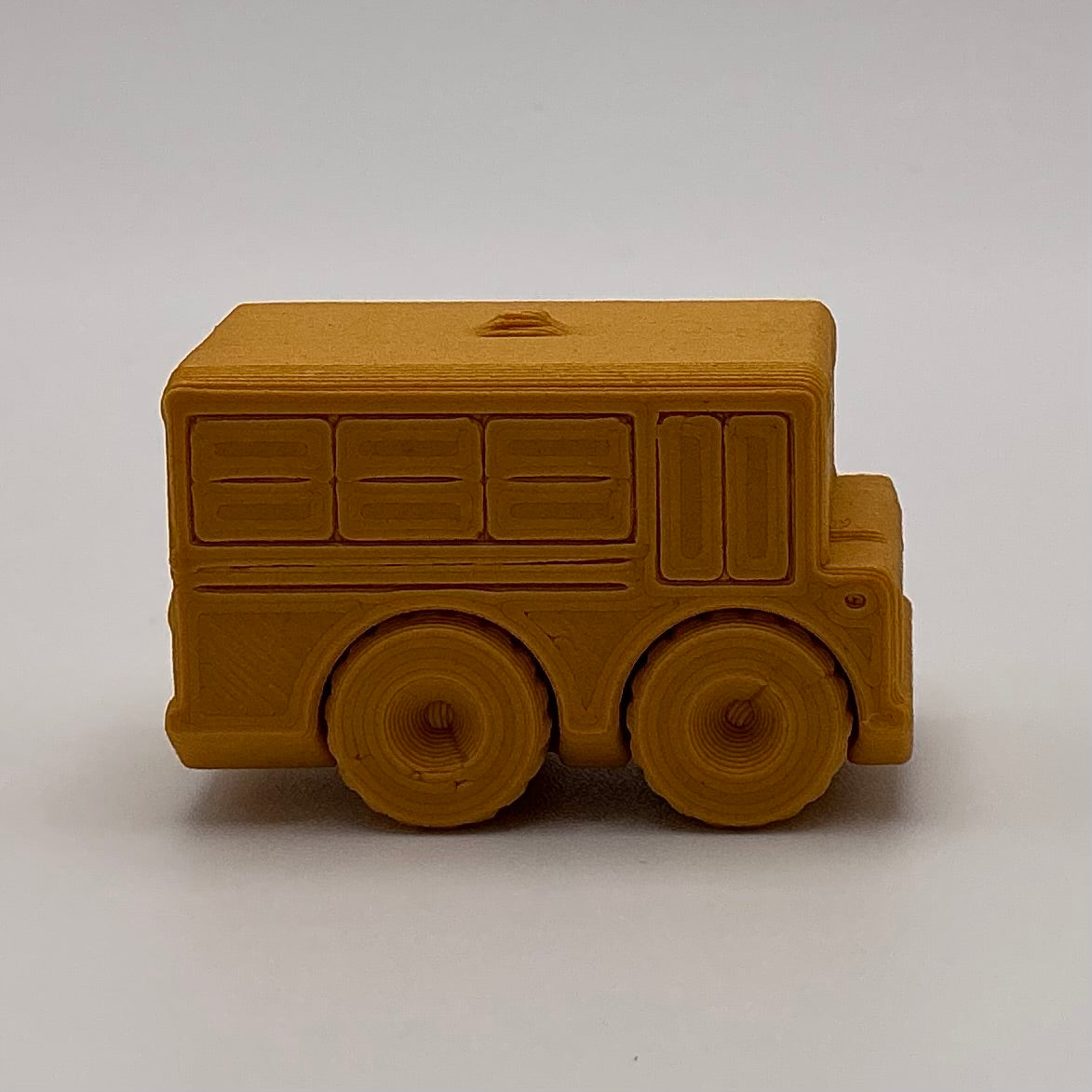 School Bus Mini Transport Vehicle Wood PLA