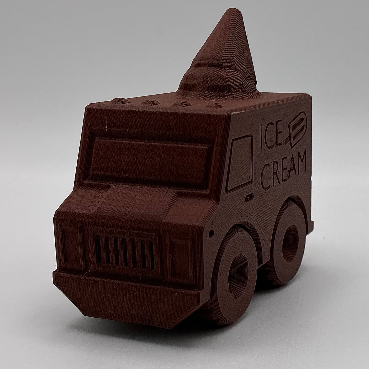 Ice Cream Van Transport Vehicle Wood PLA