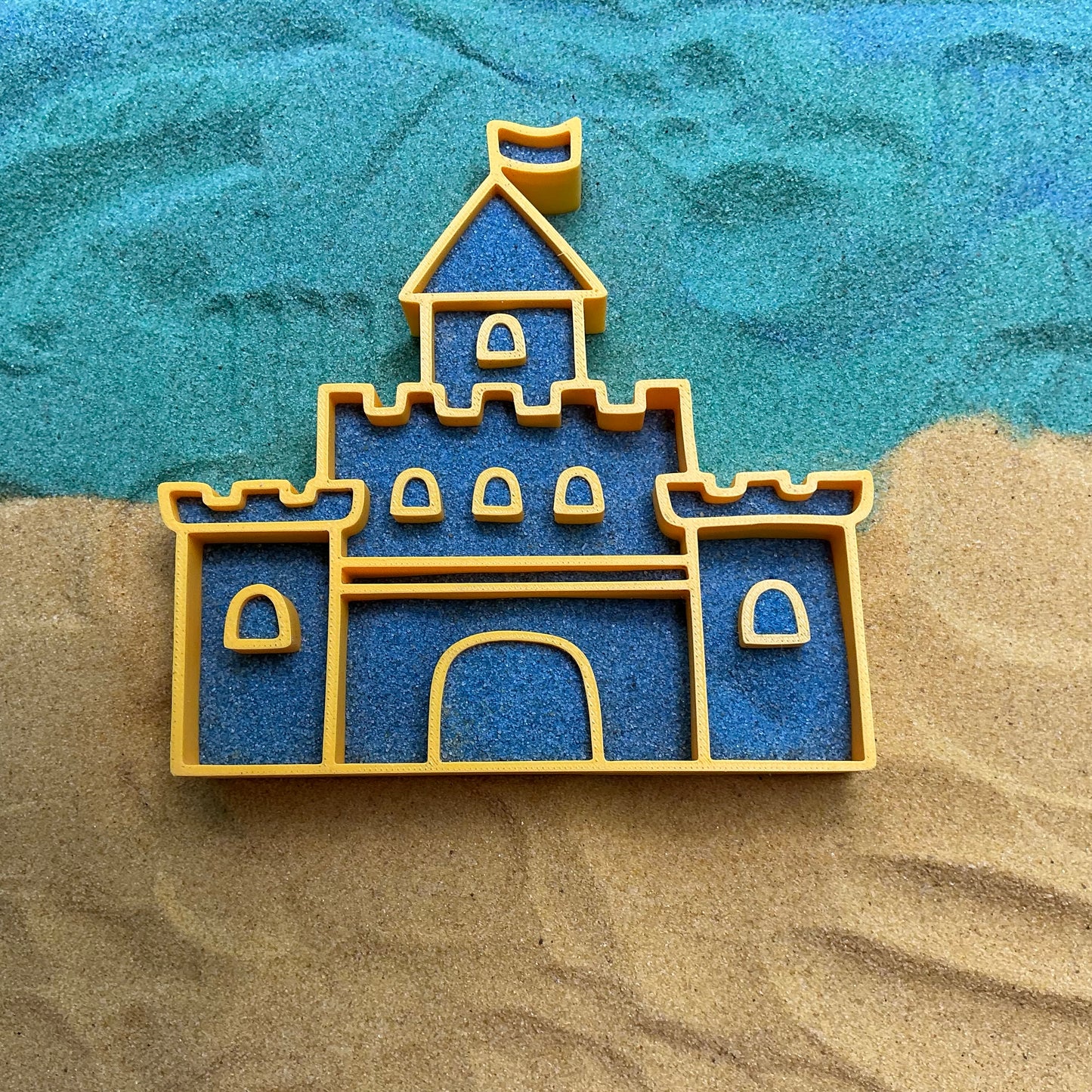 Holiday Sand Sensory Filling Trays