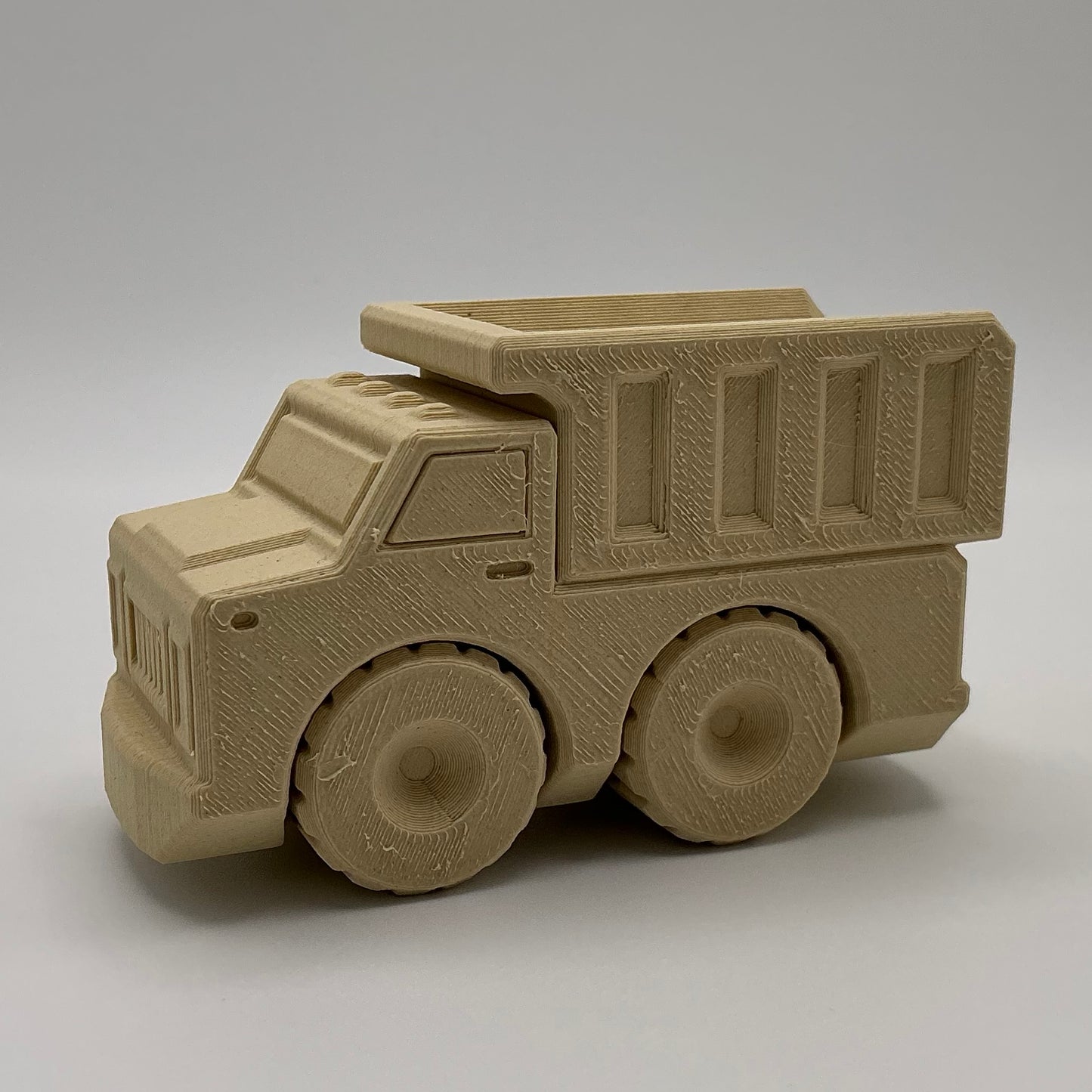 Dump Truck Transport Vehicle Wood PLA