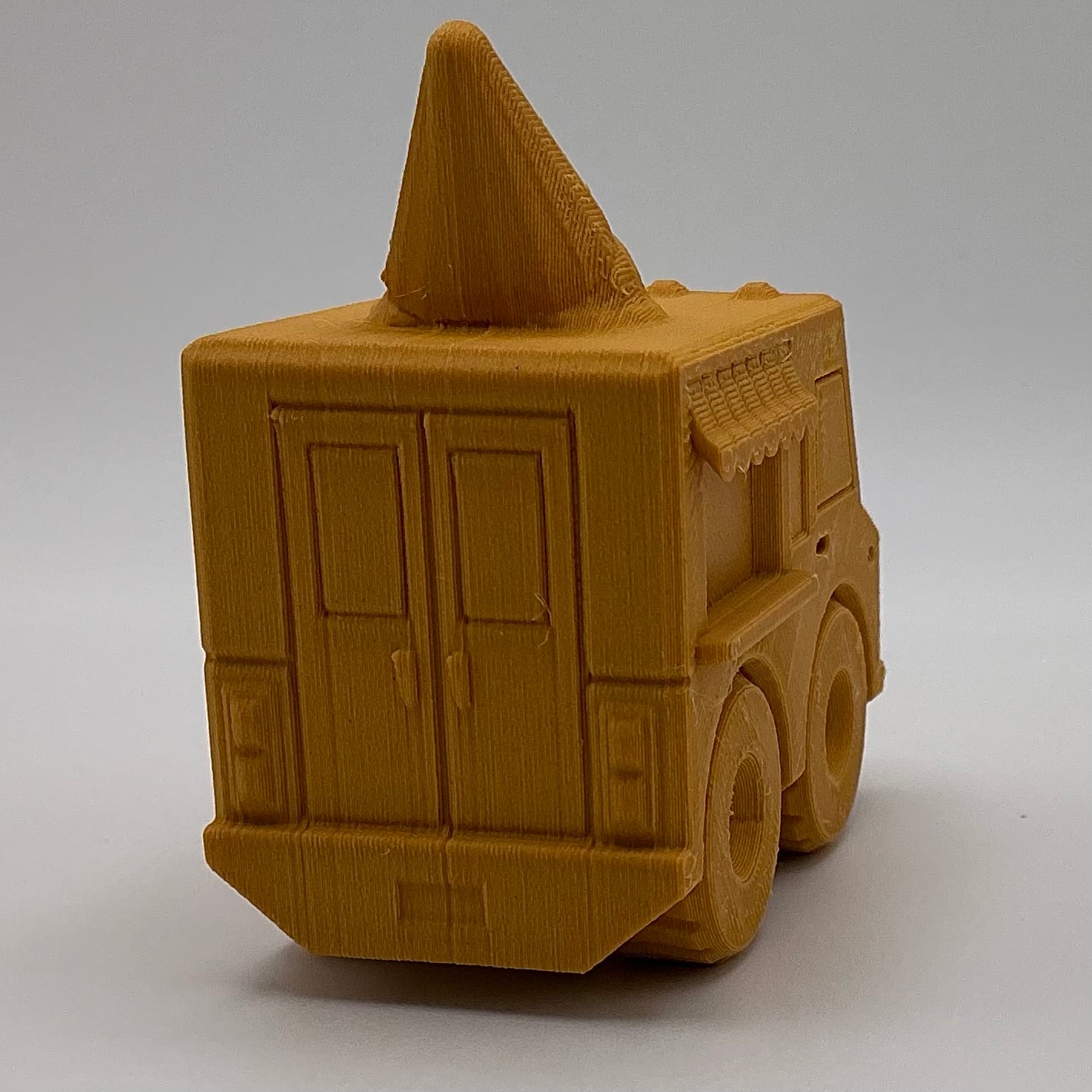 Ice Cream Van Transport Vehicle Wood PLA