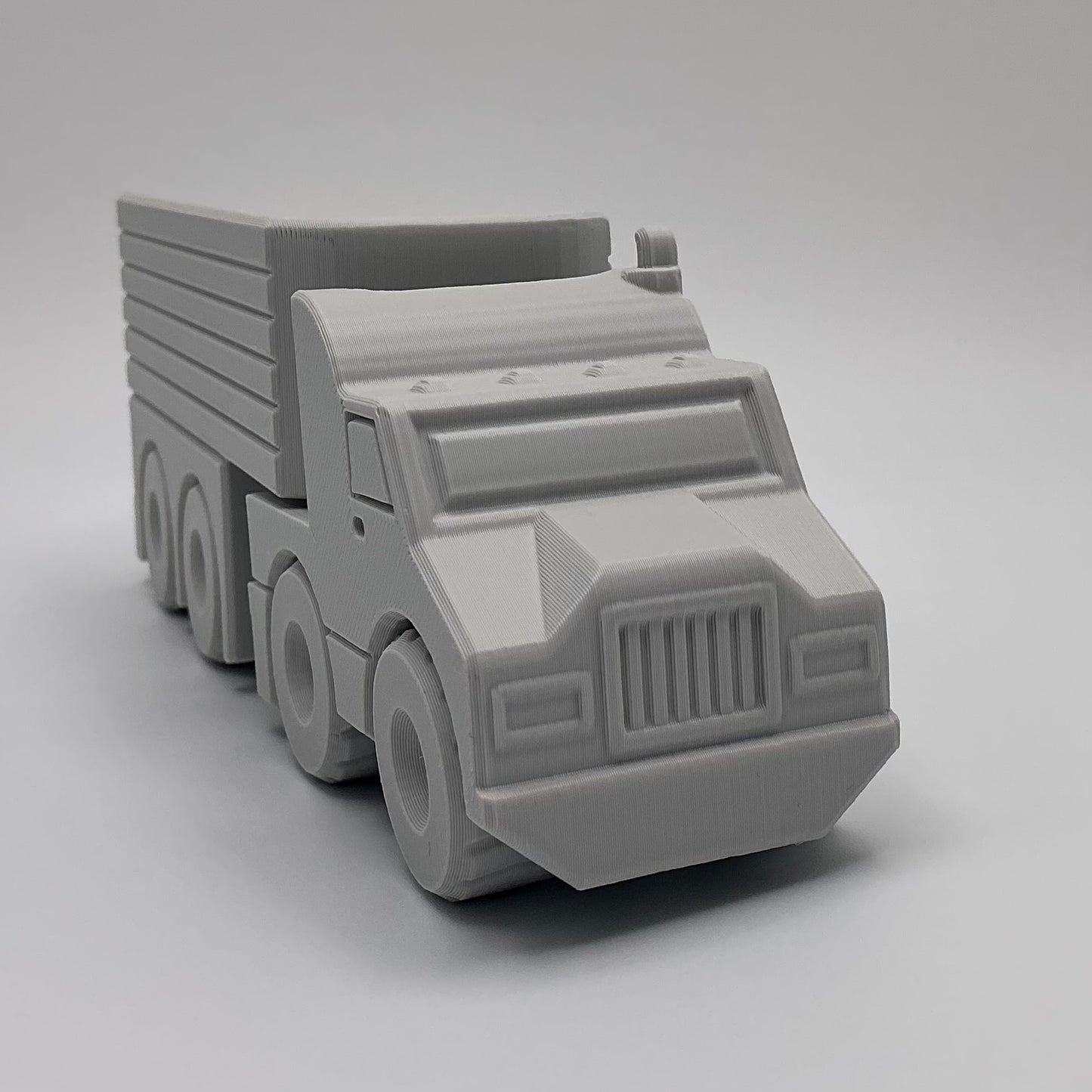 American Semi Truck Transport Vehicle