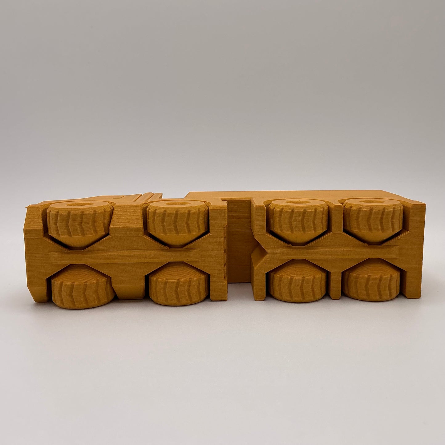 American Semi Truck Transport Vehicle - Wood PLA