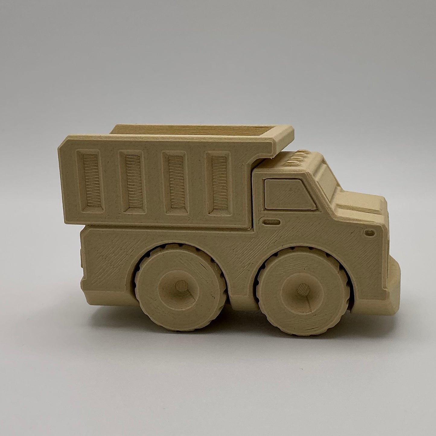 Dump Truck Transport Vehicle Wood PLA