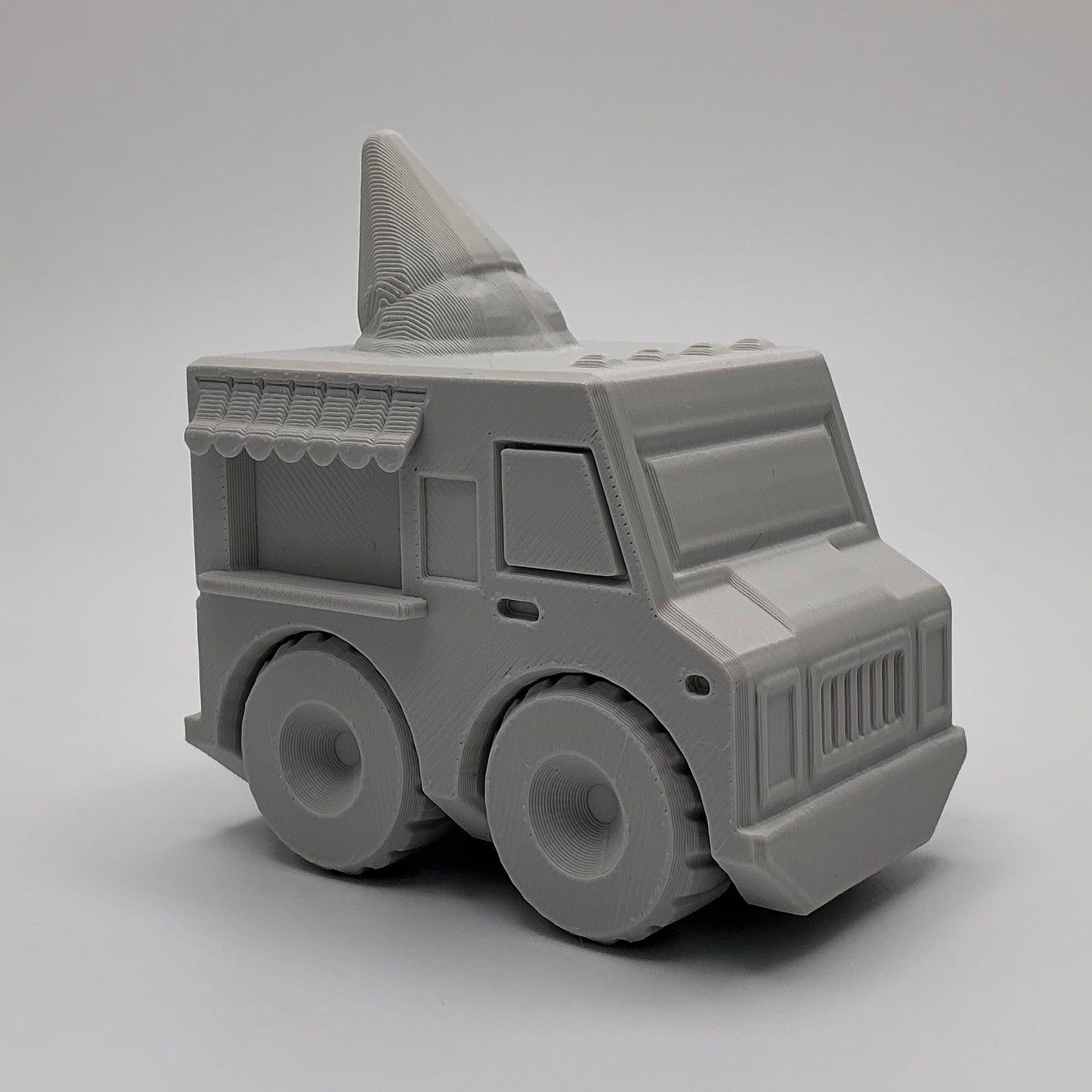 Ice Cream Van Truck Transport Vehicle