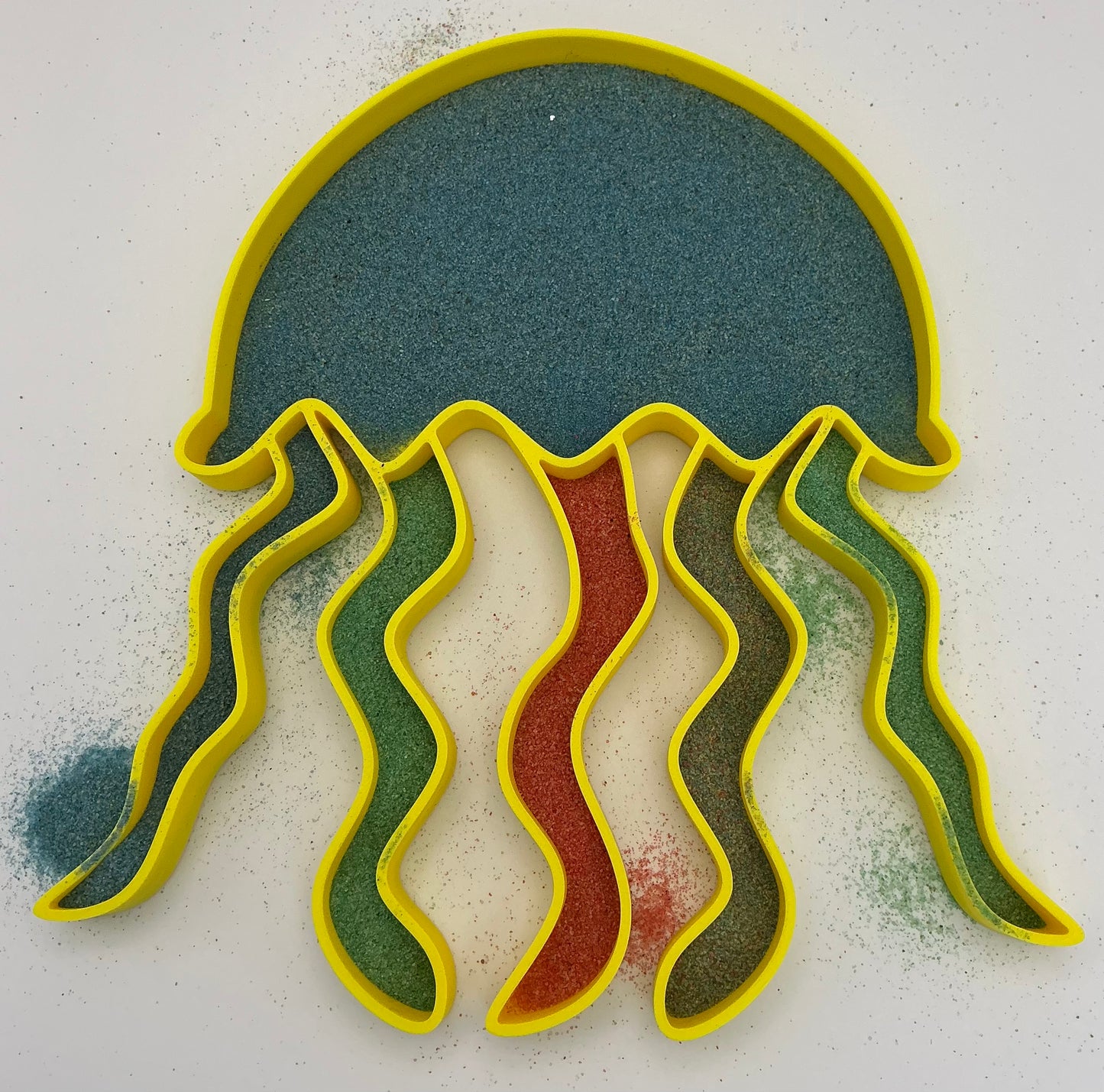 Large Sensory Filling Tray: Jellyfish